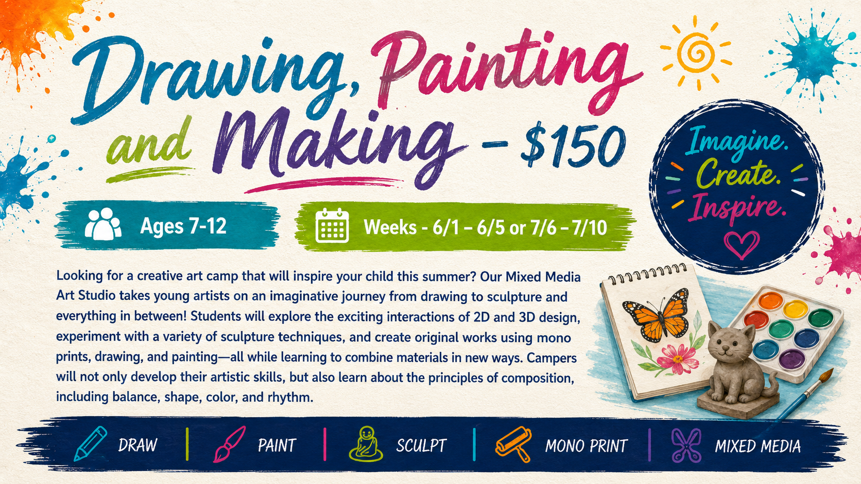 drawingpaintingmaking landscape